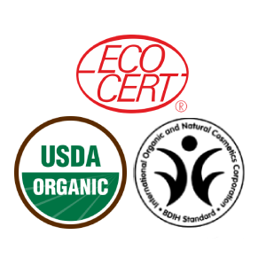 Organic and Natural Ingredient Certifications (From Suppliers)