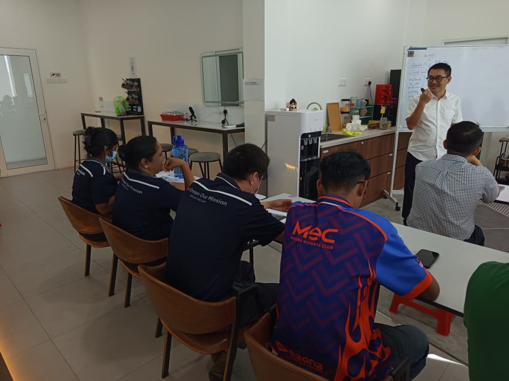 ISO 22716 GMP awareness training group at ORIZI Group Malaysia