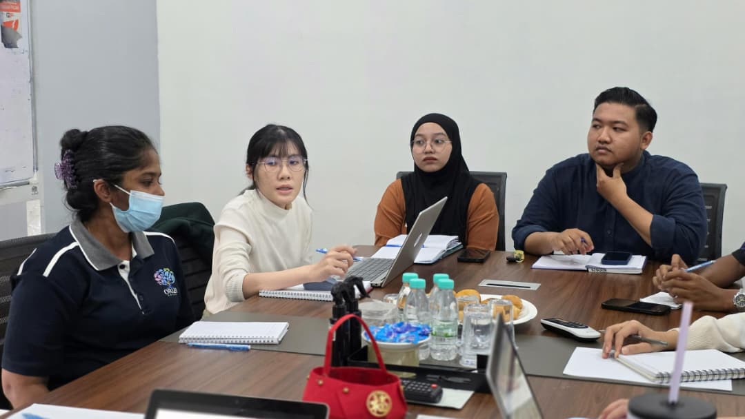 Halal awareness training group at ORIZI Group Malaysia