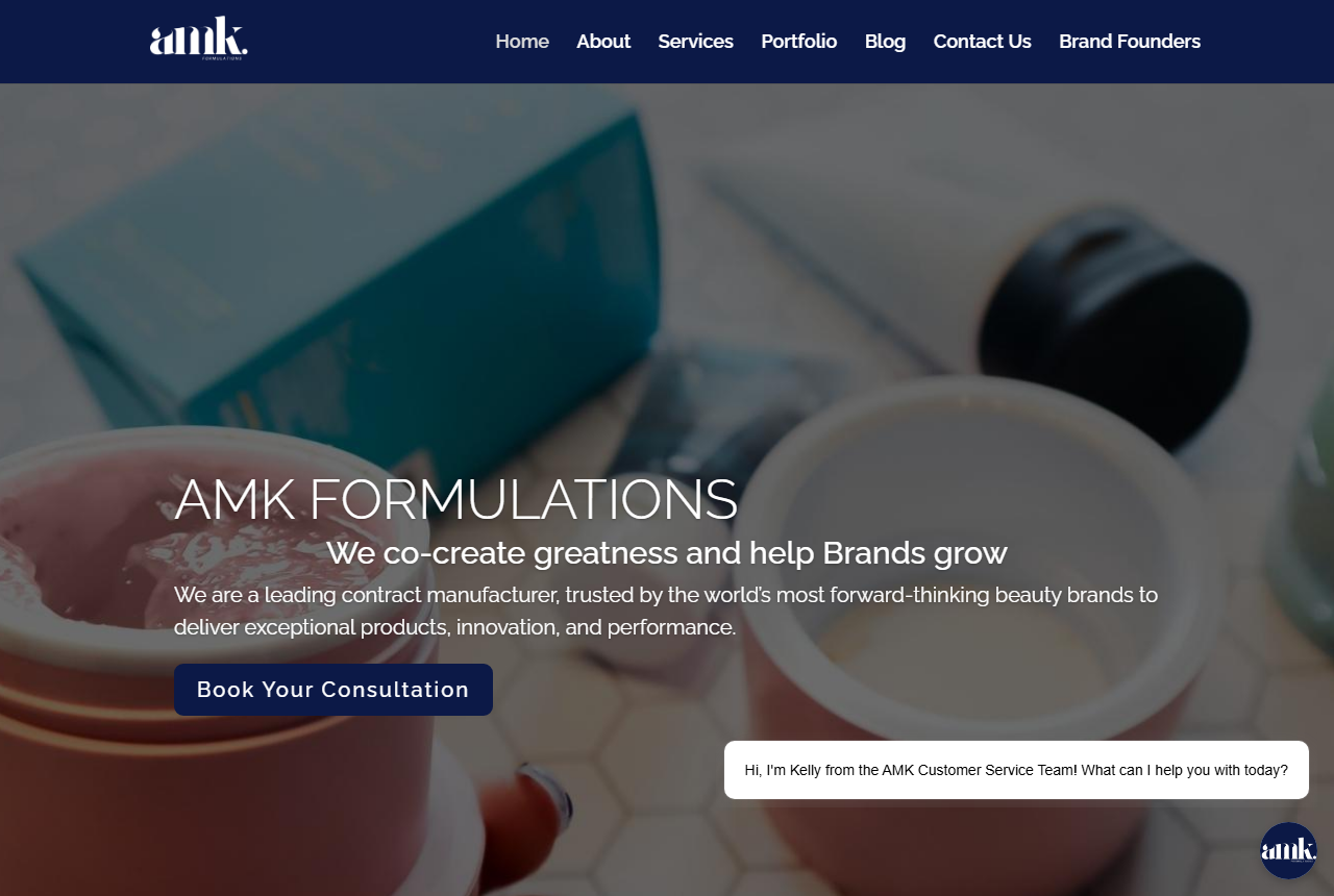 AMK Formulations website