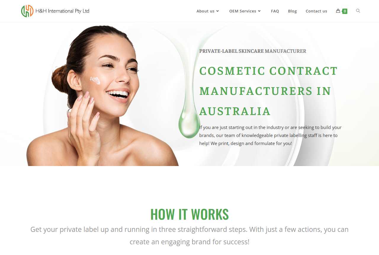 H&H Australia website