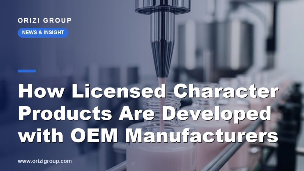 How Licensed Character Products Are Developed with OEM Manufacturers