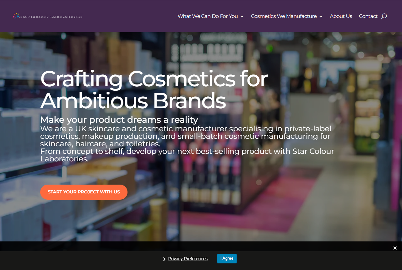 Star Colour Laboratories website