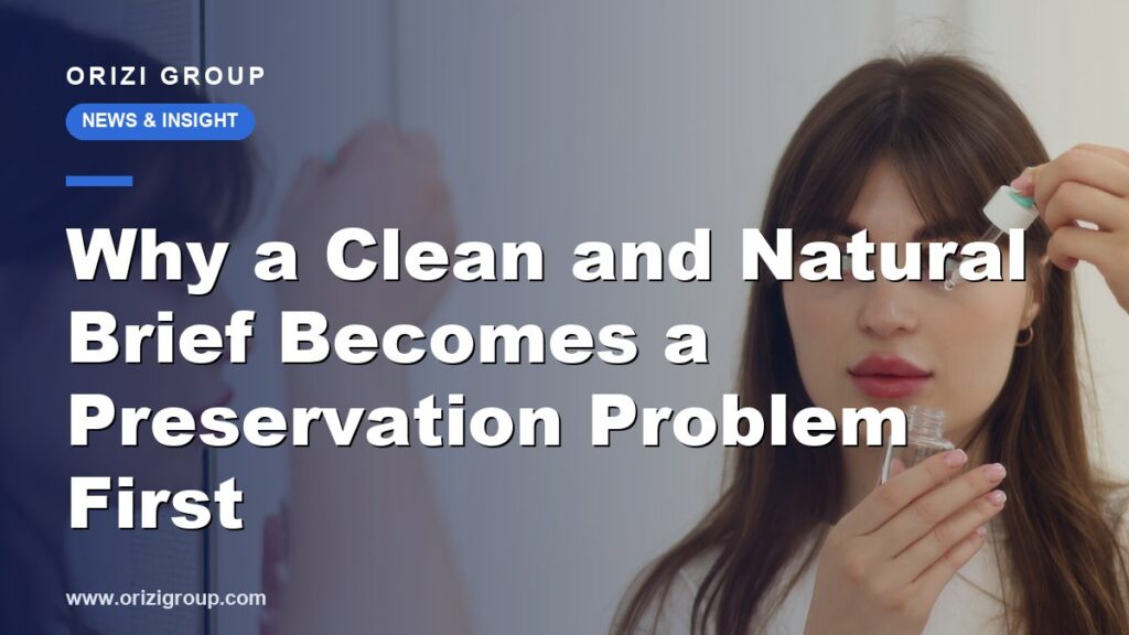 Why a Clean and Natural Brief Becomes a Preservation Problem First