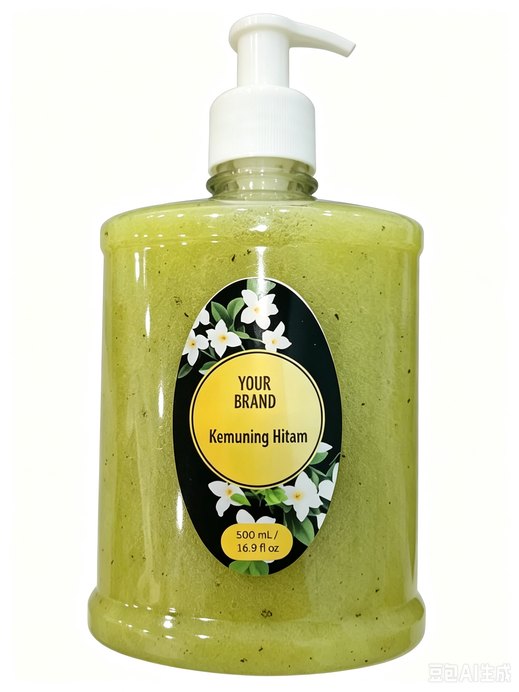 Kemuning Hitam Shower Gel 500ml - private label OEM for TikTok Shop sellers, made in Malaysia by ORIZI Group