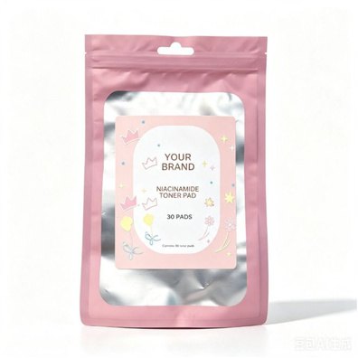 Niacinamide Toner Pad 30 pads - private label OEM for TikTok Shop sellers, made in Malaysia by ORIZI Group