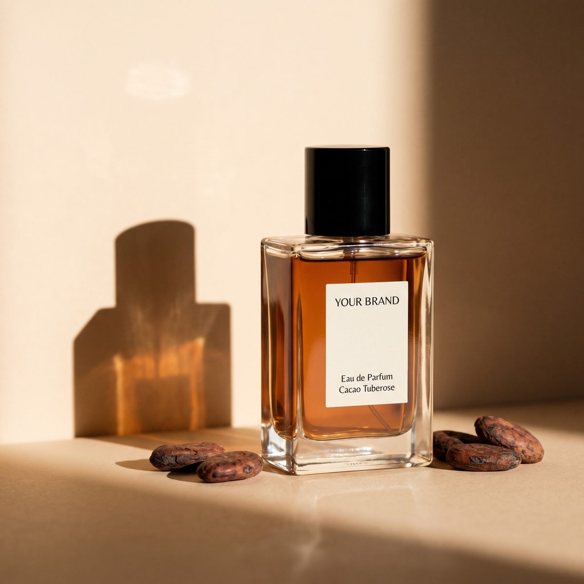 Eau de Parfum - Cacao Tuberose 30ml - private label OEM for TikTok Shop sellers, made in Malaysia by ORIZI Group