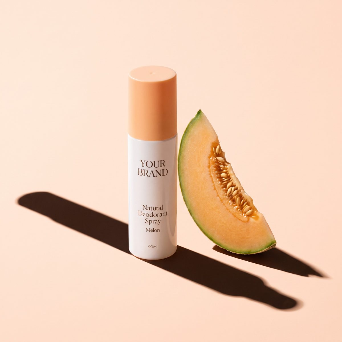Natural Deodorant Spray - Melon 90ml - private label OEM for TikTok Shop sellers, made in Malaysia by ORIZI Group